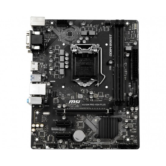 MSI H310M PRO-VDH PLUS INTEL H310 DDR4 SOKET 1151 MATX ANAKART MSI H310M PRO-VDH PLUS INTEL H310 DDR4 SOKET 1151 MATX ANAKART